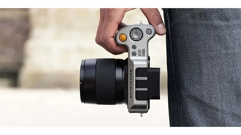 This is the Hasselblad X1D Medium Format Mirrorless Camera
