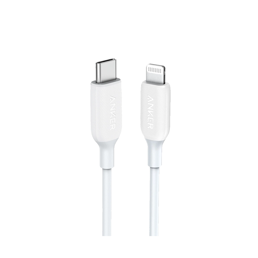 Anker PowerLine USB-C to Lightning Cable 1m - White