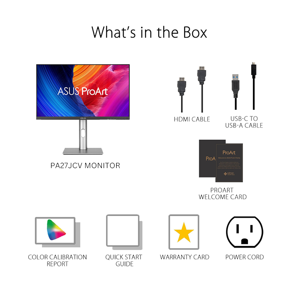 ASUS ProArt Display PA27JCV 27 5K HDR Monitor