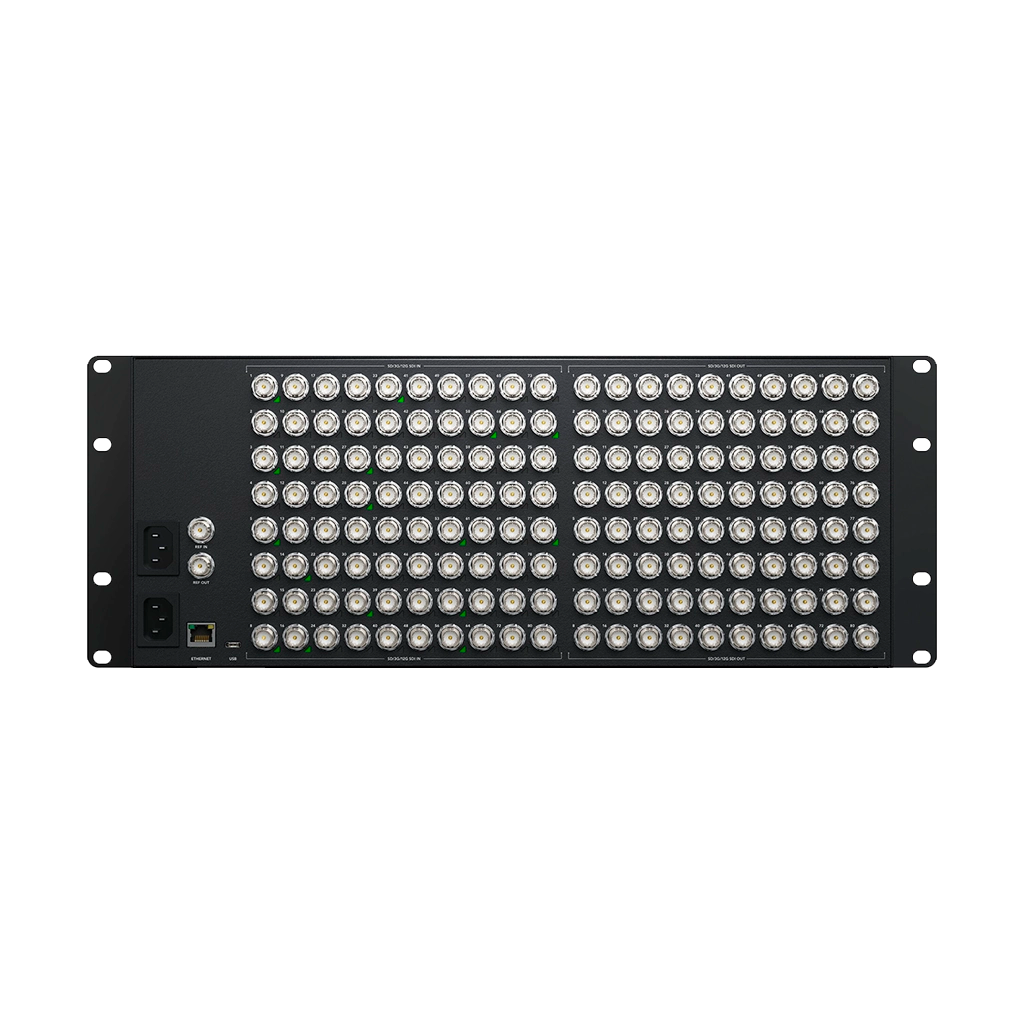 Blackmagic Design Videohub 80x80 12G Zero-Latency Video Router