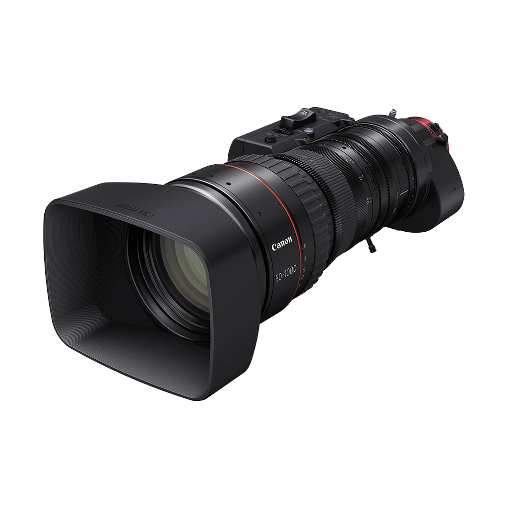 Canon CINE-SERVO 50-1000mm T5.0-8.9 with EF Mount