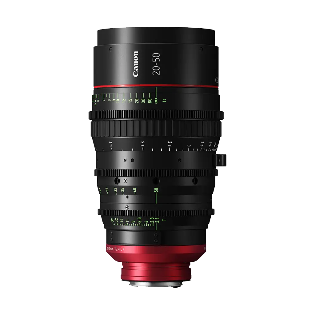 Rental: Canon CN-E 20-50mm T2.4 LF Cinema EOS Zoom Lens (EF Mount)