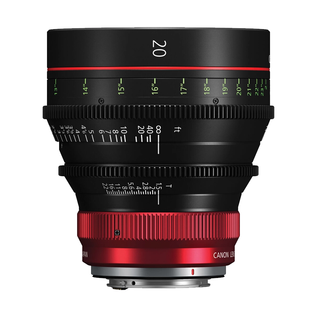 Canon CN-R 20mm T1.5 L F Cinema Prime Lens (Canon RF)