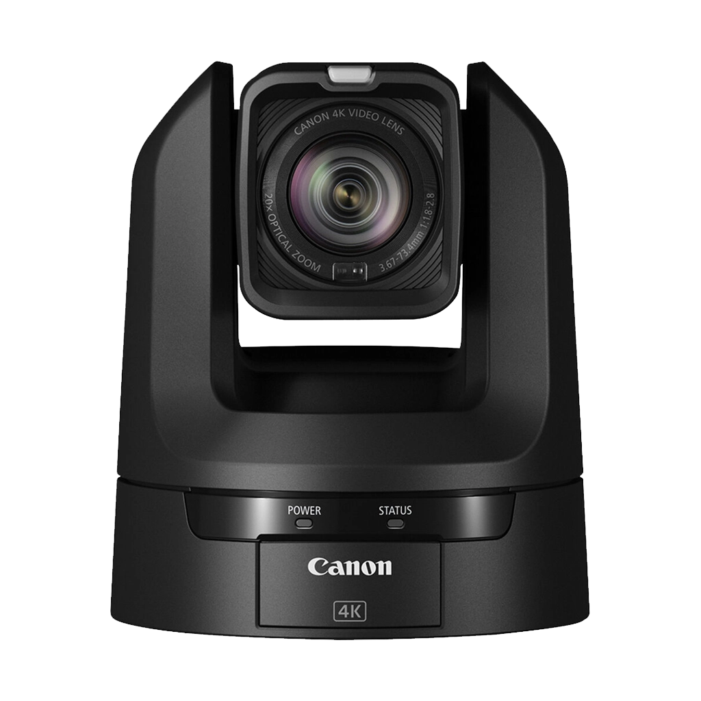 Canon CR-N100 4K NDI PTZ Camera with 20x Zoom (Satin Black)