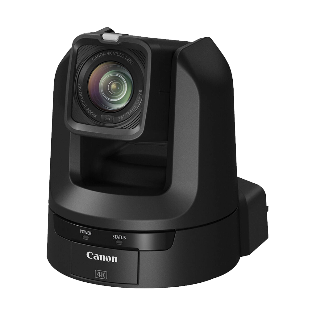 Canon CR-N100 4K NDI PTZ Camera with 20x Zoom (Satin Black)