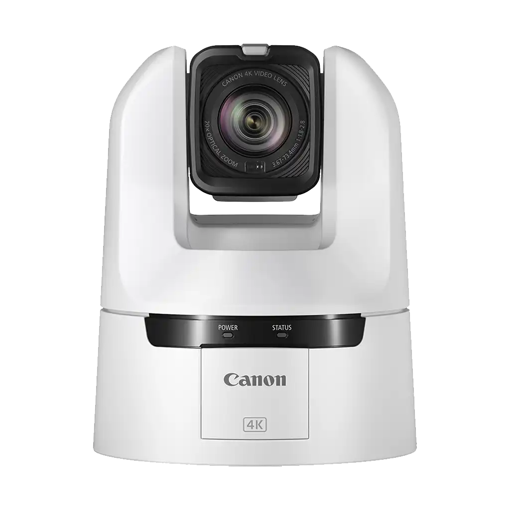 Canon CR-N400 4K 12G-SDI NDI PTZ Camera with 20x Optical Zoom (Titanium White)