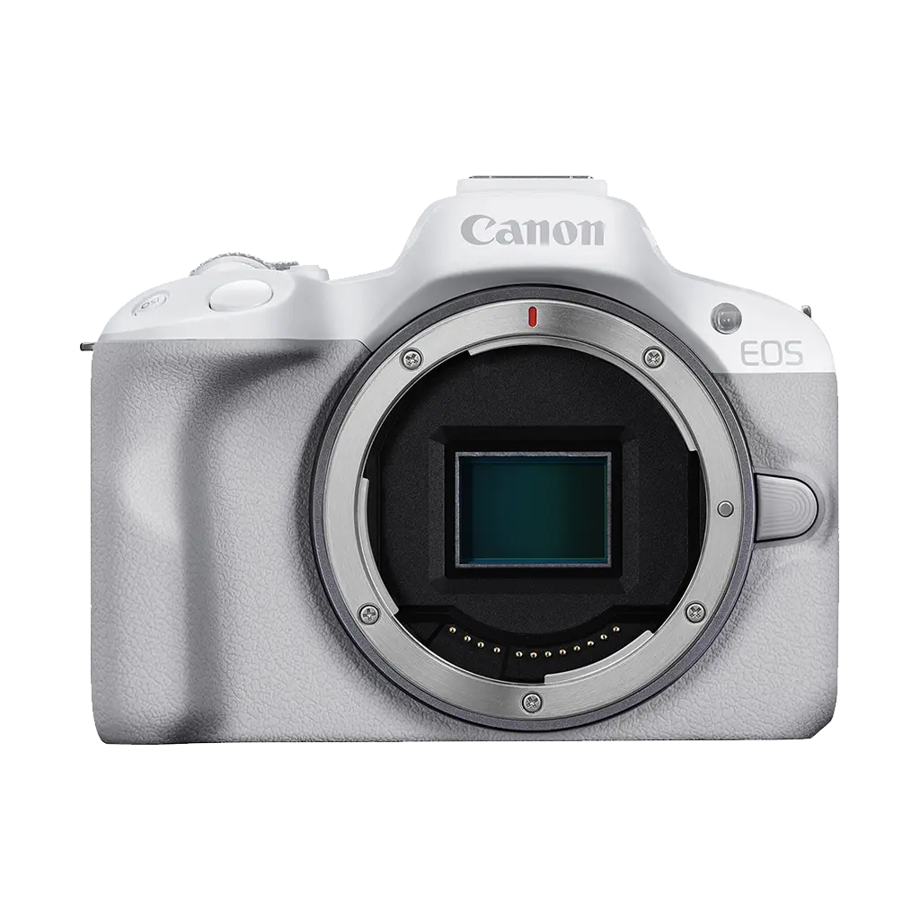 Canon EOS R50 Mirrorless Camera Body (White)