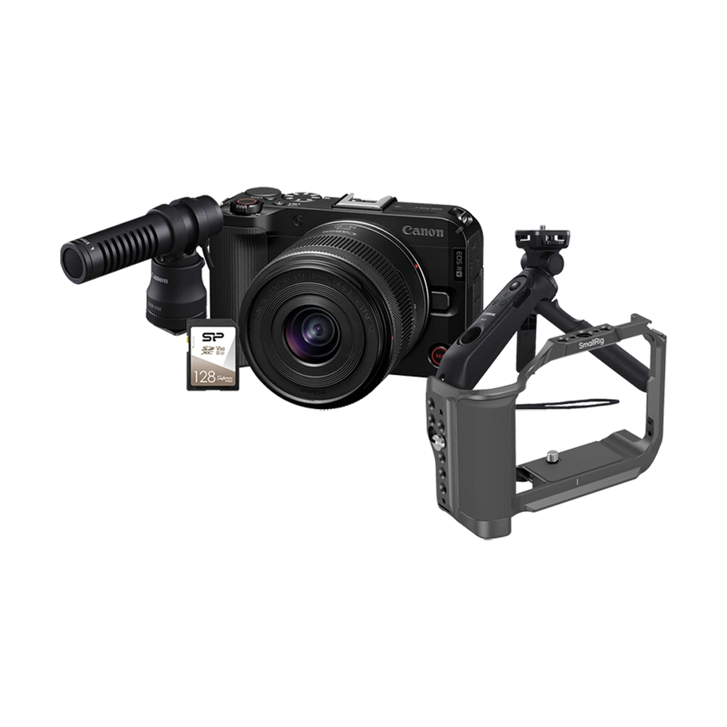 Canon EOS R50 V Content Creator Kit with FREE SmallRig Camera Cage for Canon EOS R50 V (Valued at R1 560)