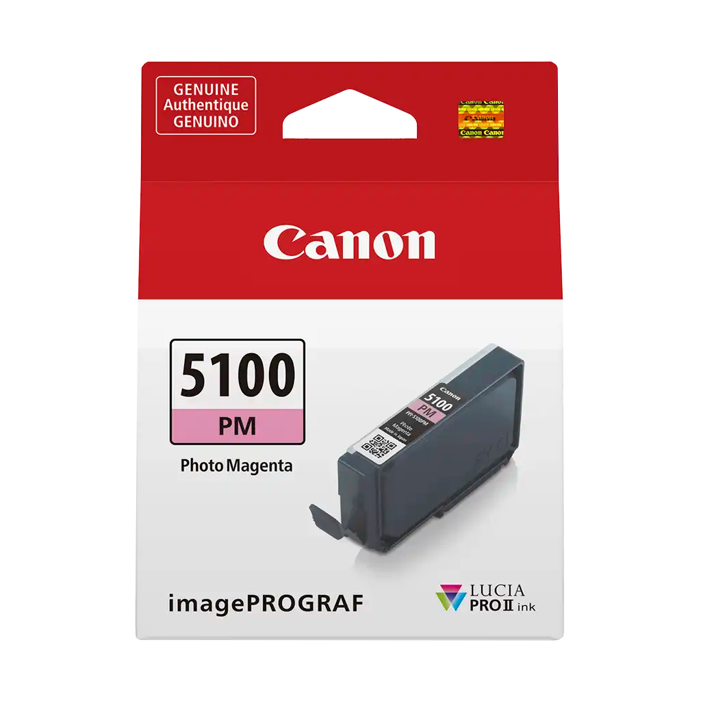 Canon PFI-5100 LUCIA PRO II Photo Magenta Ink Tank (14.4mL)