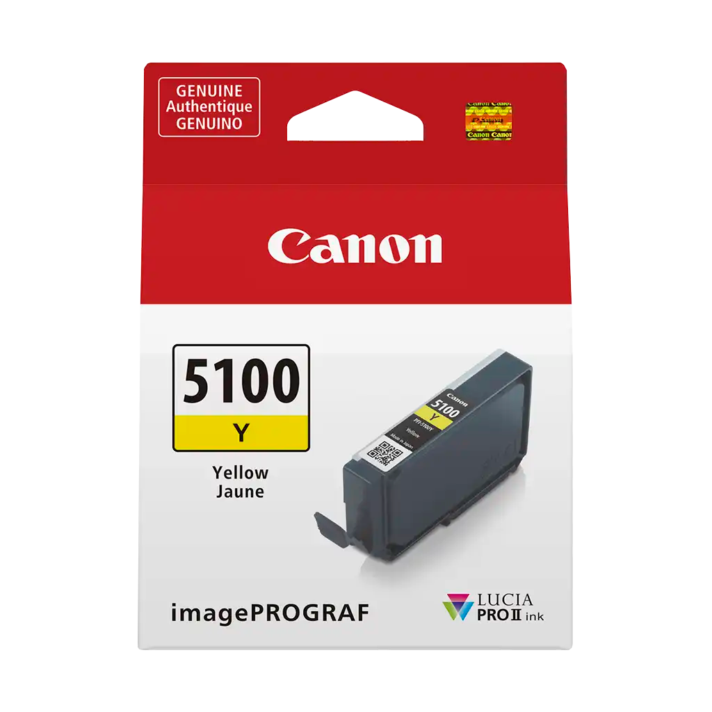 Canon PFI-5100 LUCIA PRO II Yellow Ink Tank (14.4mL)