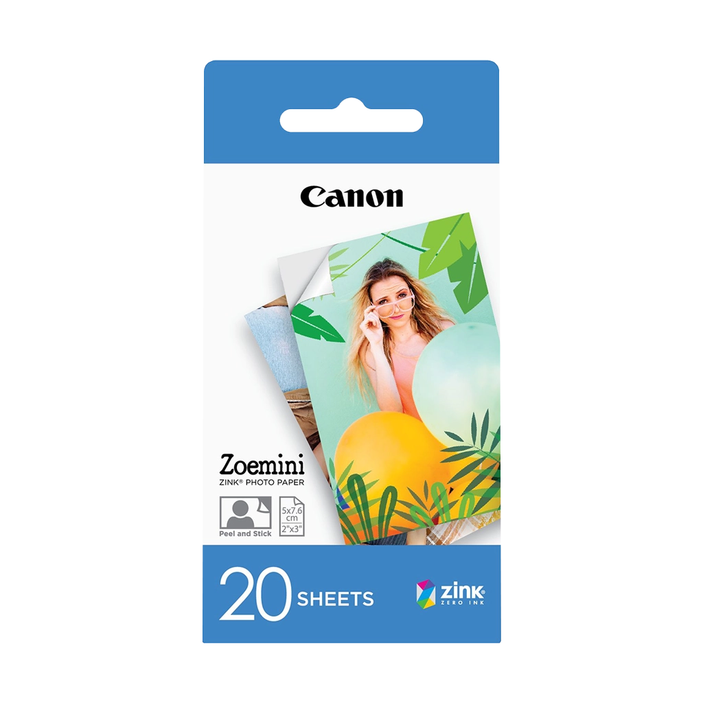 Canon ZoeMini Zink Photo Paper (20 Pack)