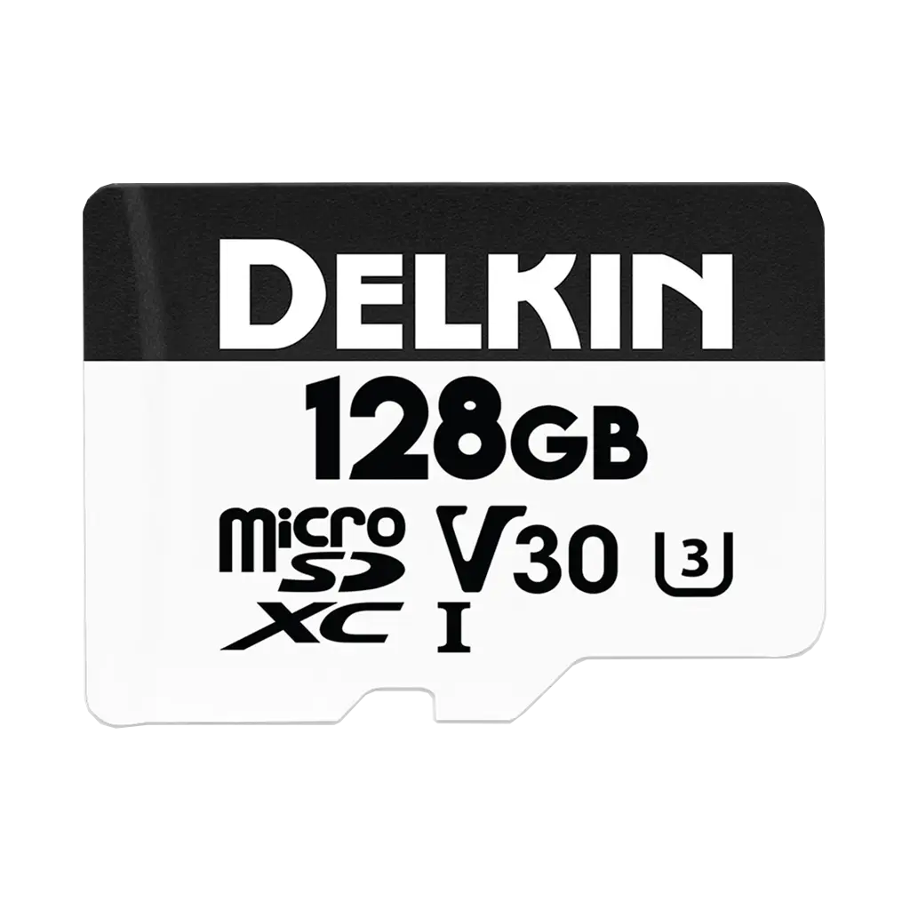 Delkin Devices 128GB Hyperspeed UHS-I SDXC Memory Card with SD Adapter