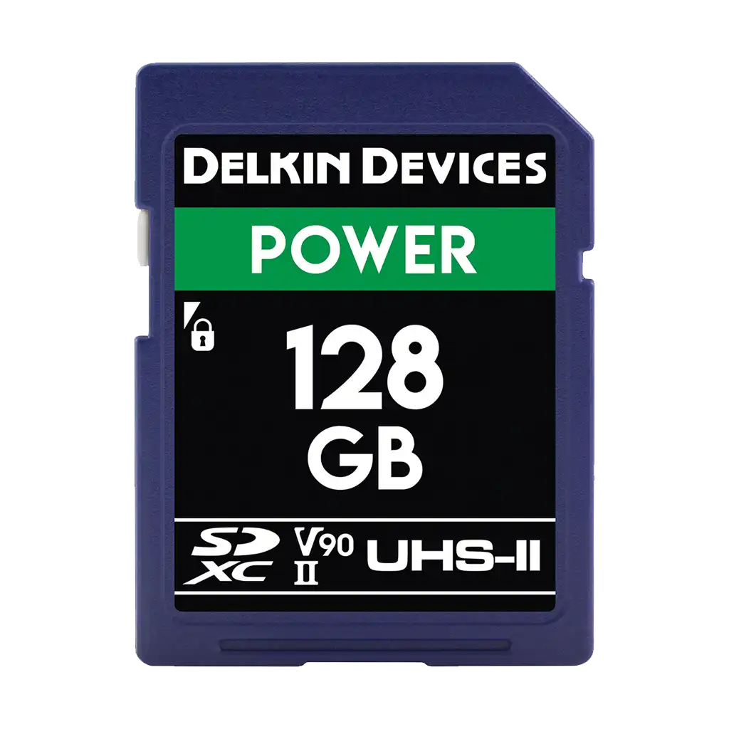 Delkin Devices 128GB POWER UHS-II SDXC Memory Card