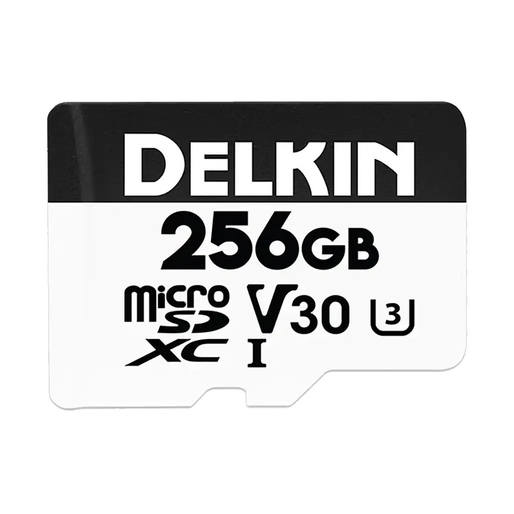 Delkin Devices 256GB Drone UHS-I microSDXC Memory Card with SD Adapter