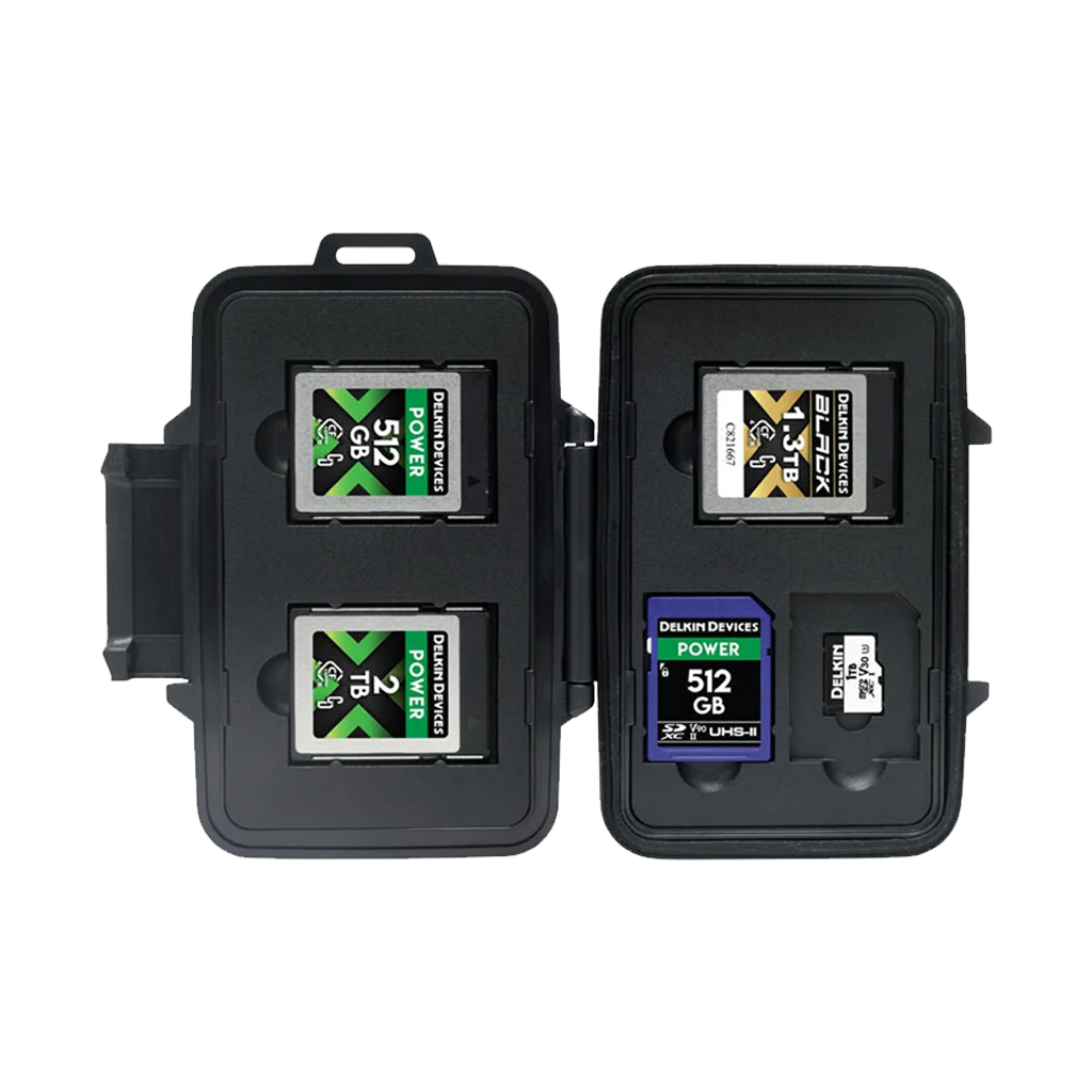 Delkin Devices CFexpress Type B and SD Memory Card Storage Tote