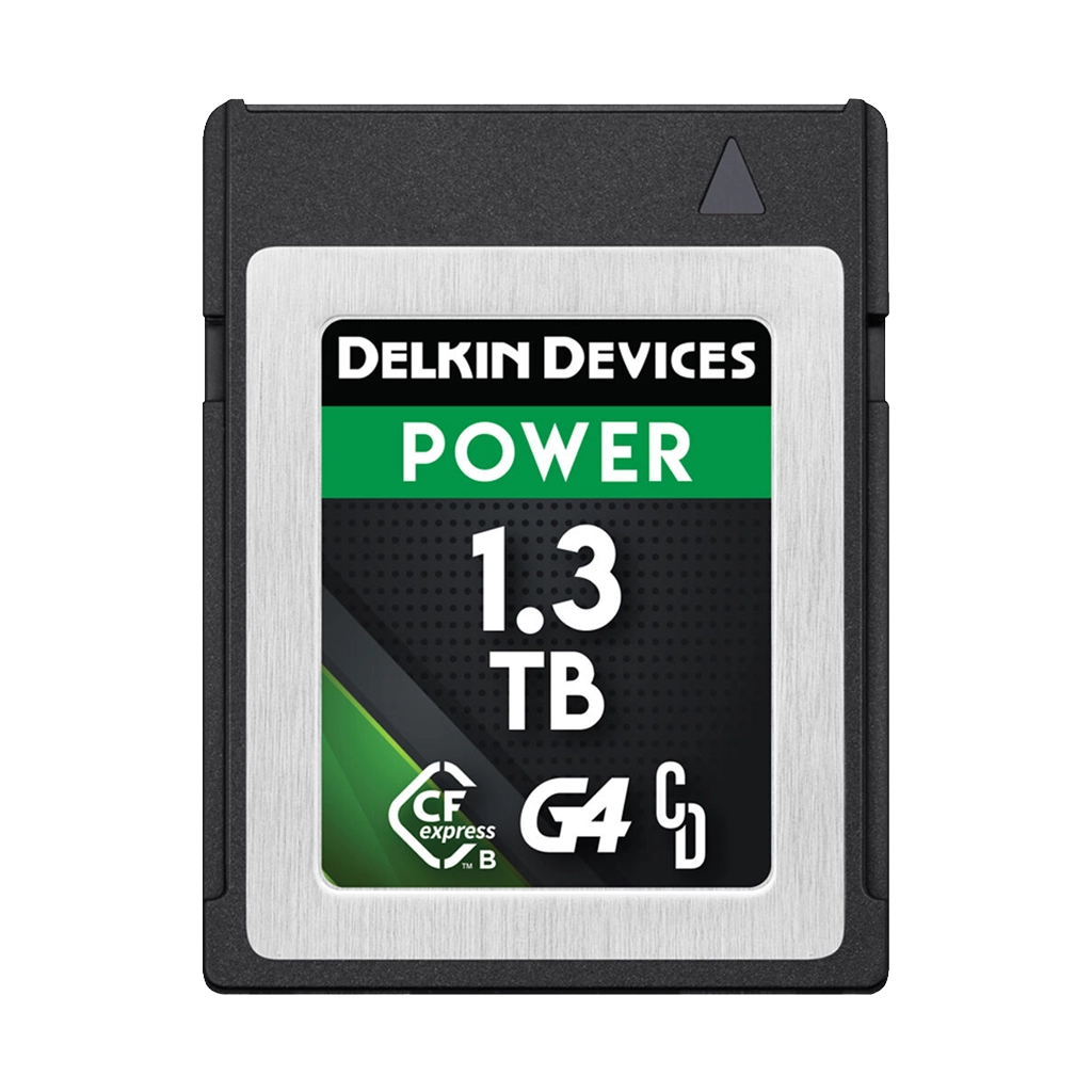 Delkin Devices 1.3TB POWER G4 CFexpress Type B Memory Card