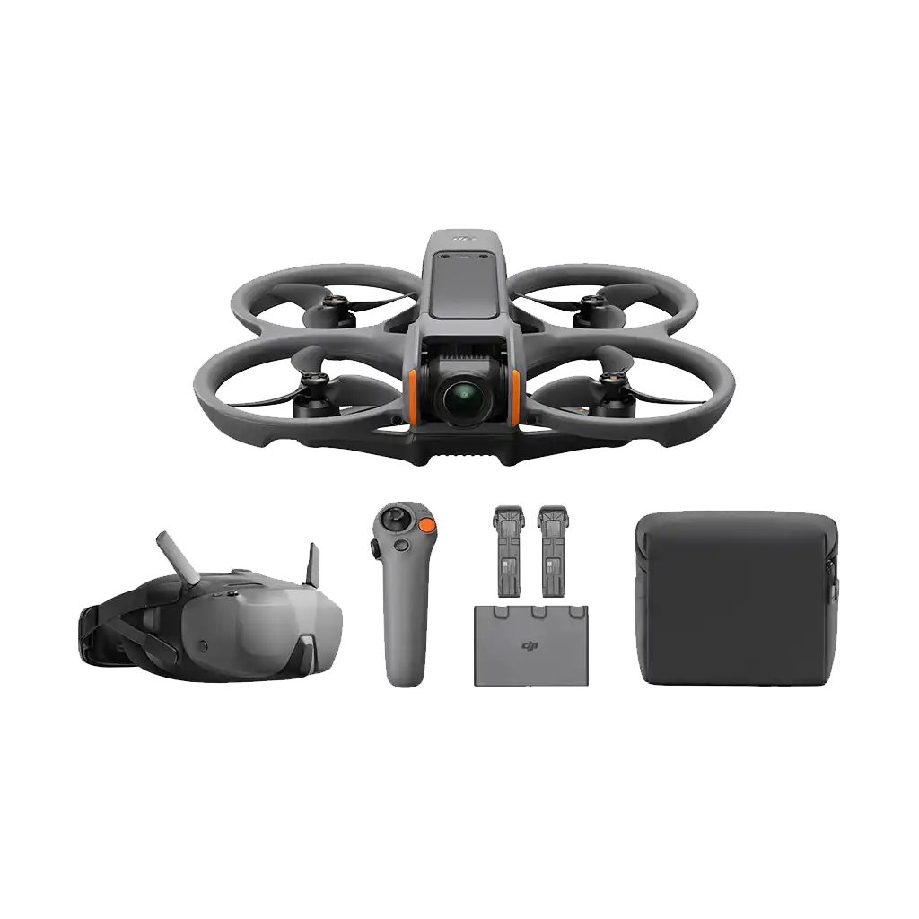 DJI Avata 2 FPV Drone with Goggles N3 and 3-Battery Fly More Combo