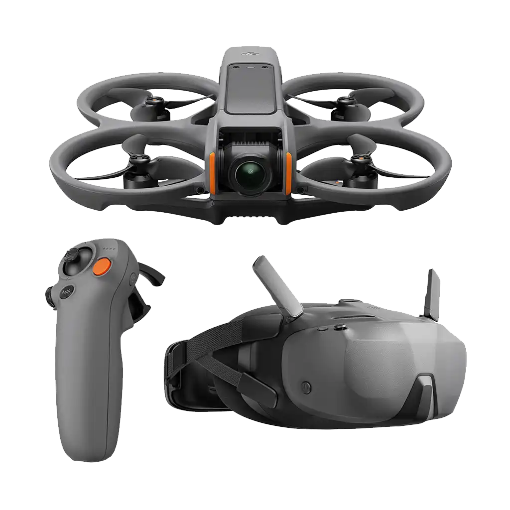 DJI Avata 2 FPV Drone with Goggles N3 and 1-Battery Fly More Combo