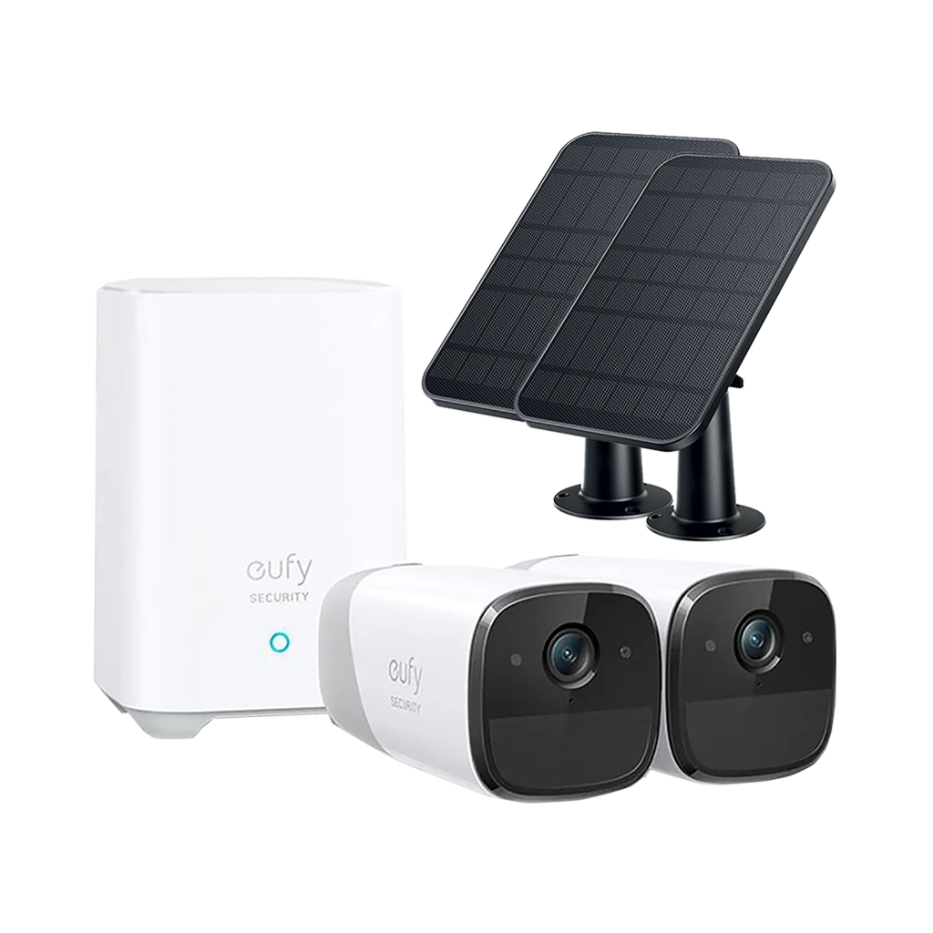 Eufy Security eufyCam 2 Pro 4MP Wireless Security Camera Kit with 2 x Eufy  eufyCam Solar Panel Chargers - Orms Direct - South Africa