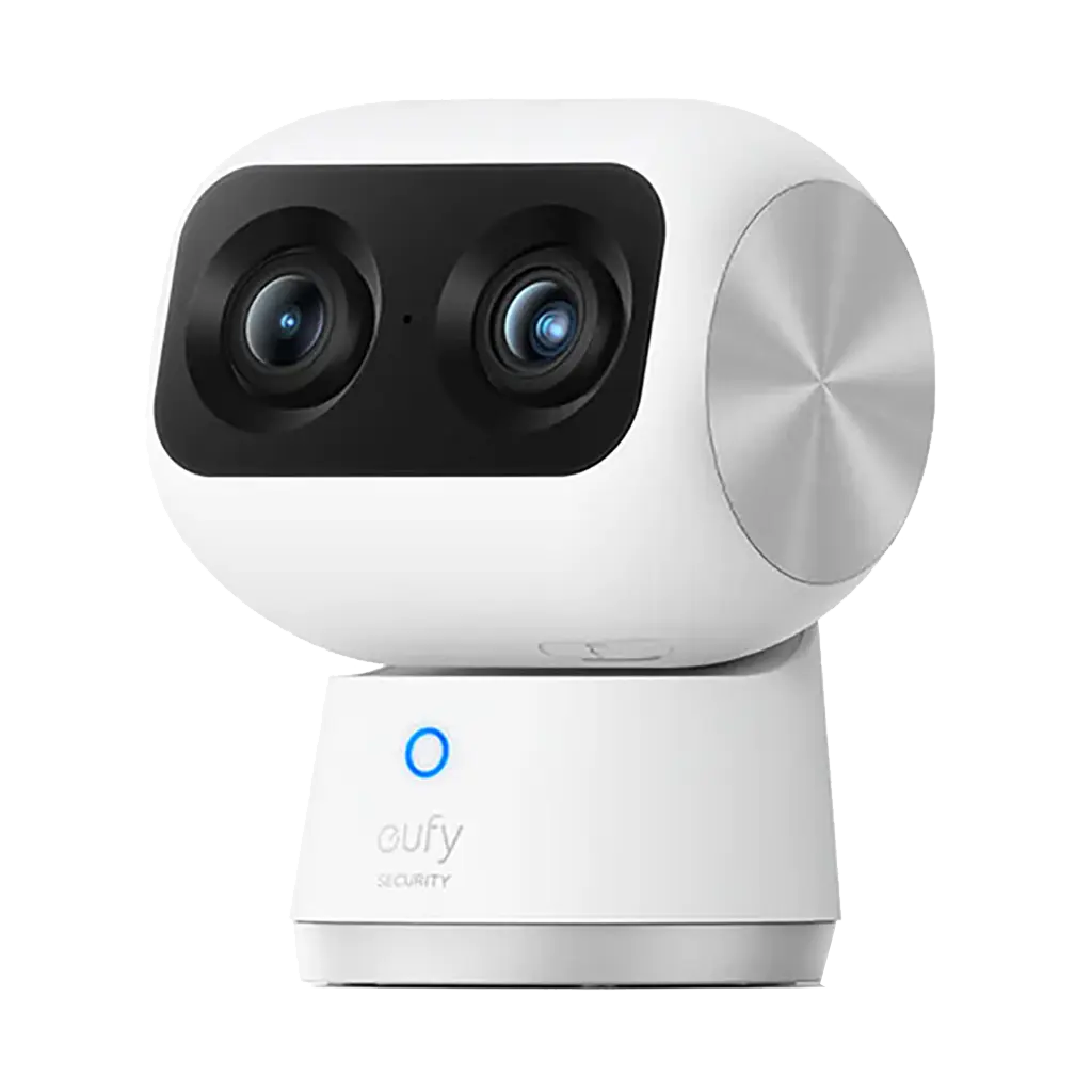 Eufy Security IndoorCam S350 Wired Indoor Camera with 360 Degree Surveillance (White)