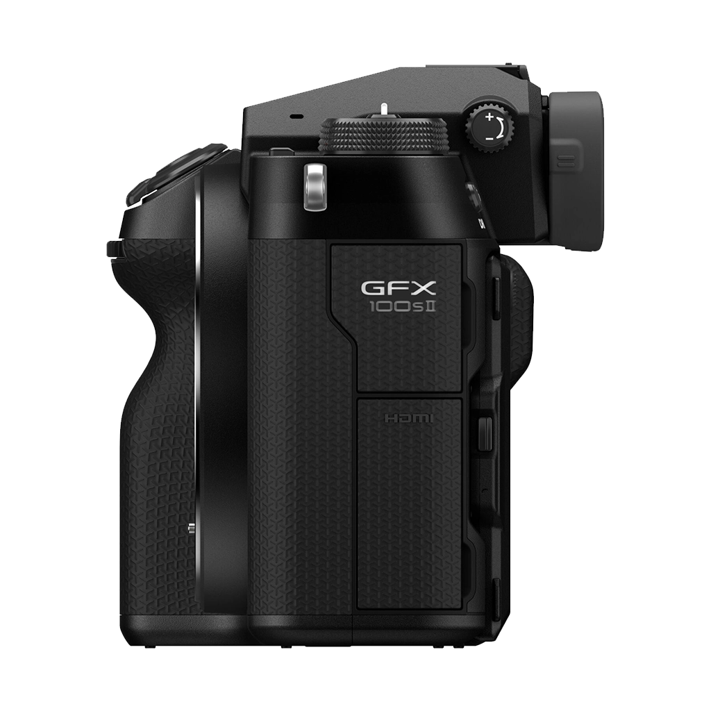 Fujifilm GFX 100S II Medium Format Mirrorless Camera with B&W International Type 3000 Outdoor Hard Case with Dividers (Black)