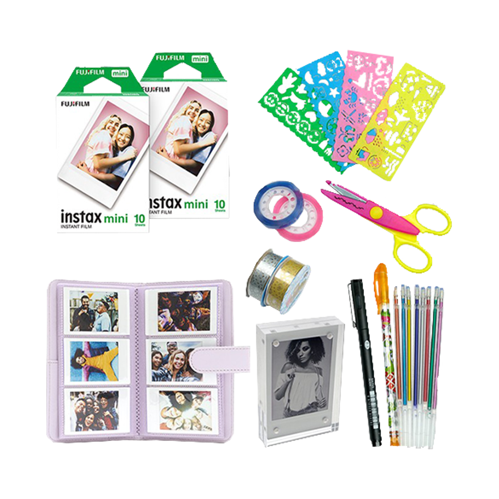 Fujifilm Instax Mini 12 Festive Kit (Lilac Purple)