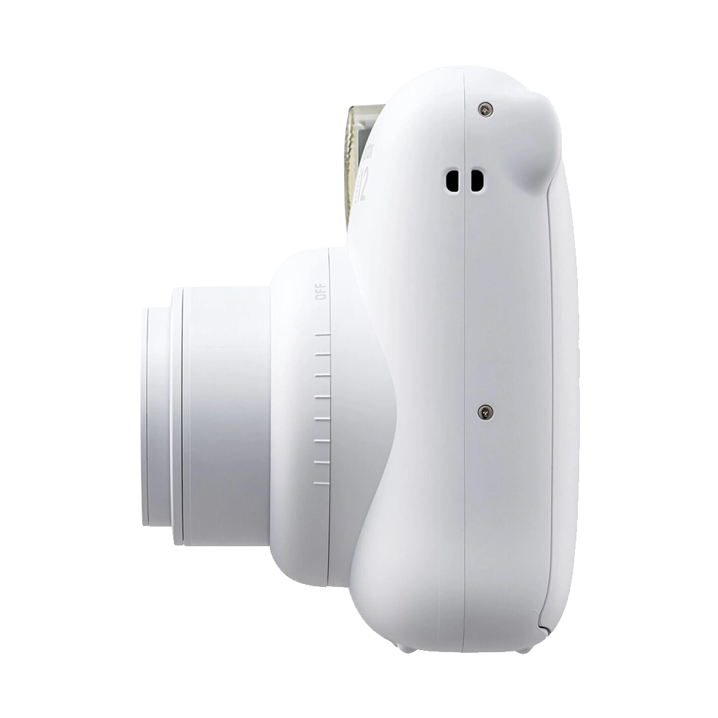 Fujifilm Instax Mini 12 Instant Film Camera (Clay White) Festive Bundle