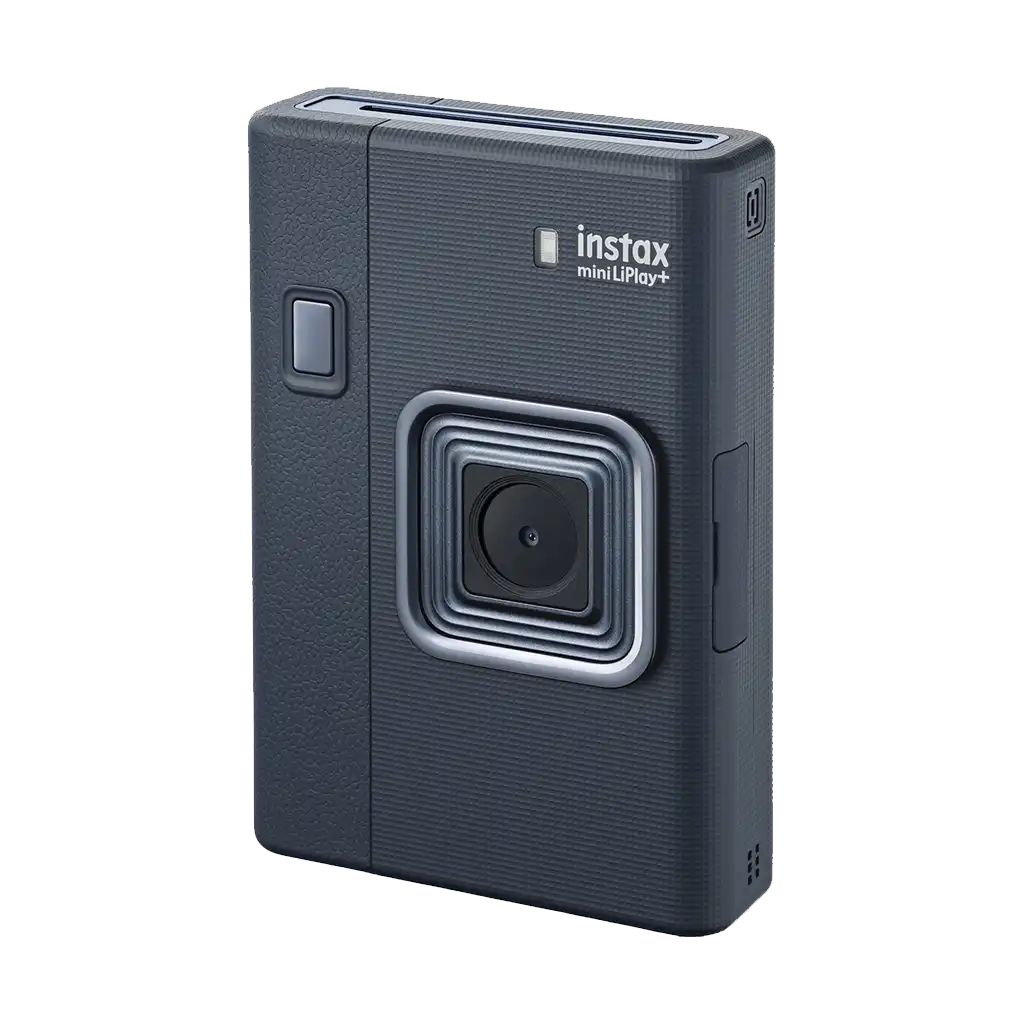 Fujifilm Instax Mini LiPlay+ Hybrid Instant Camera (Midnight Blue)