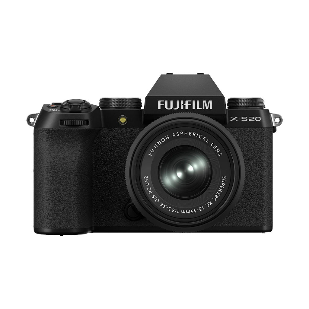 Fujifilm X-S20 Mirrorless Camera with 15-45mm Lens