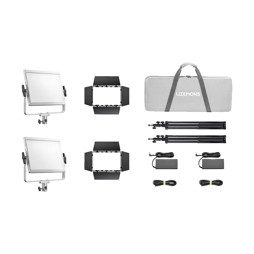 Godox Litemons LP600R RGB LED Light Panel (2-Light Kit) - Orms