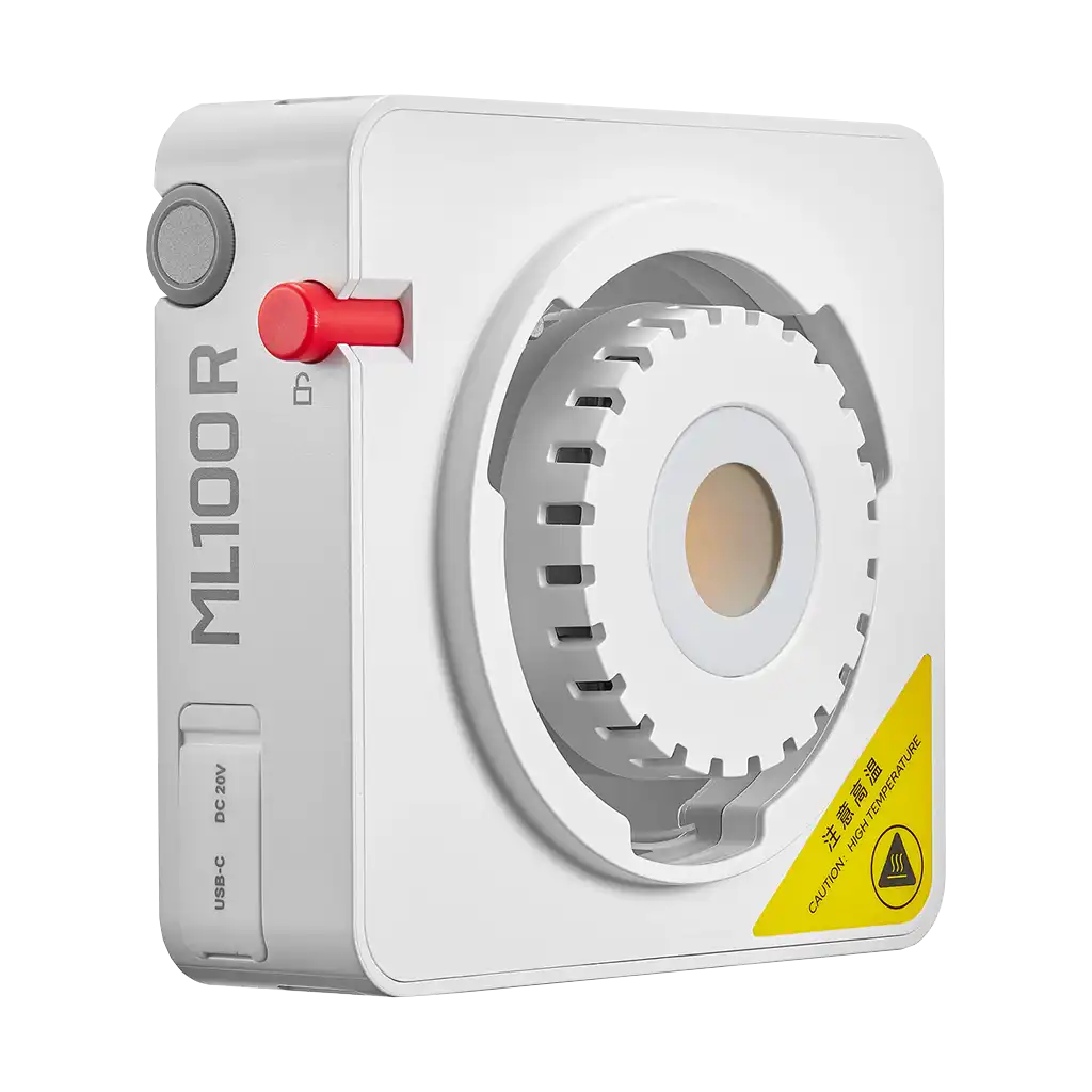 Godox ML100R RGB Portable LED Light Kit (36° Lens and NP-F Handgrip)