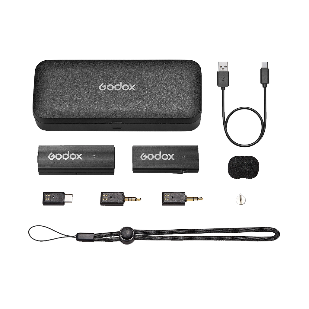 Godox MoveLink Mini UC Wireless Microphone System for Cameras and Mobile Devices