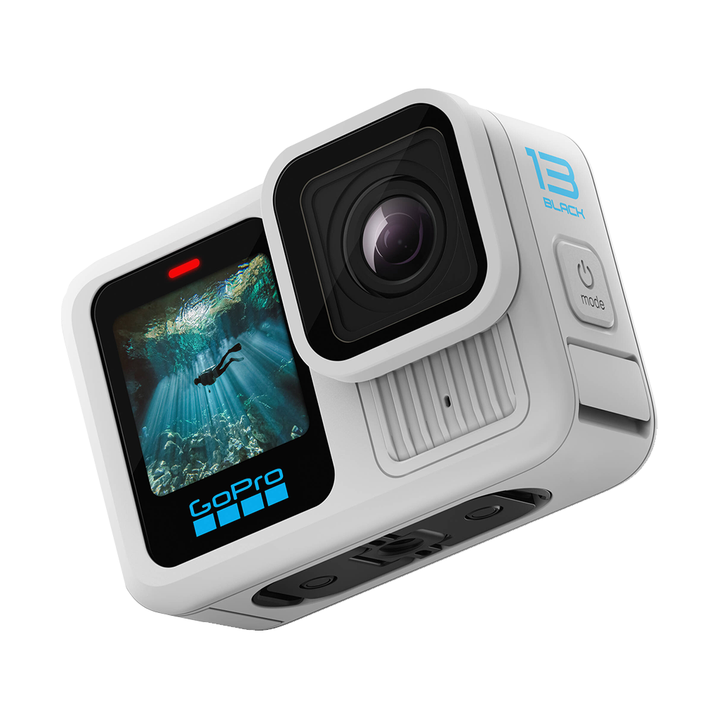GoPro HERO13 Black Action Camera (Polar White, Limited Edition)