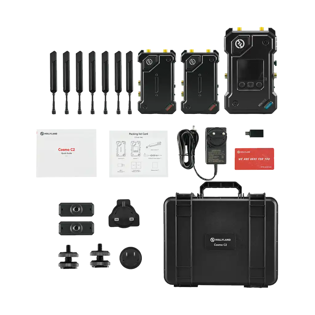 Hollyland Cosmo C2 HDMI/SDI Wireless Video 2-Transmitter System