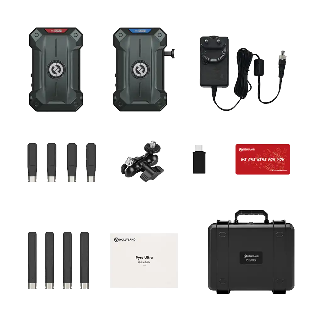 Hollyland Pyro Ultra 4K HDMI/SDI Wireless Video Transmission System