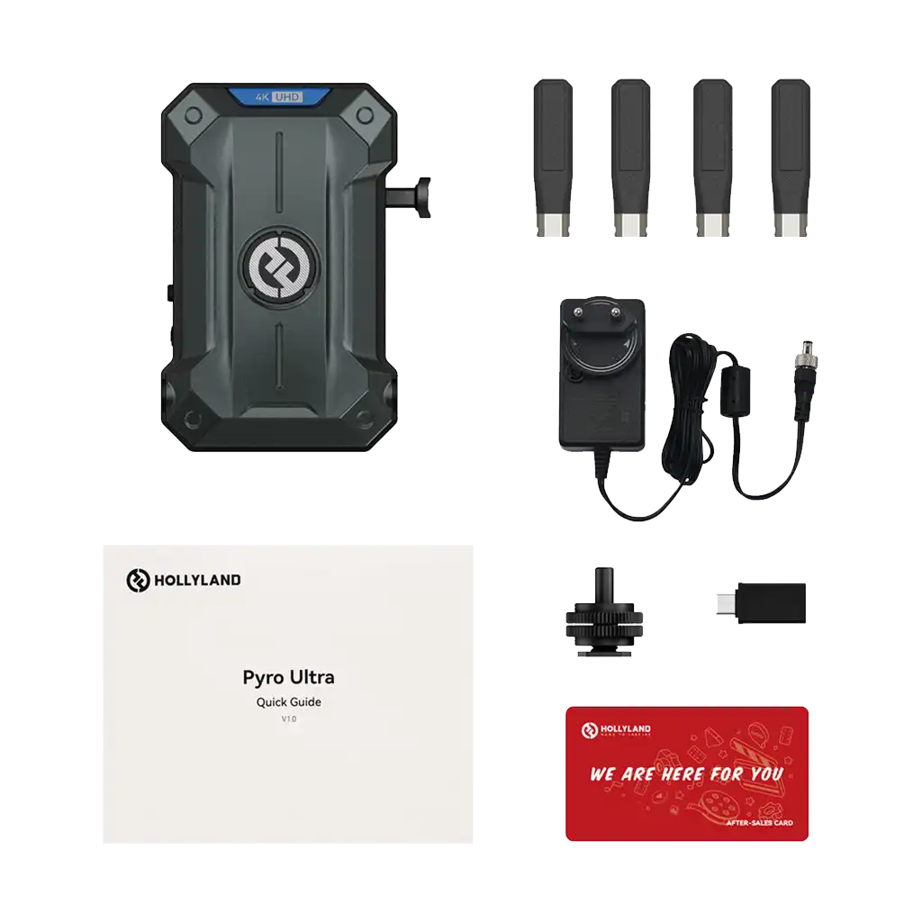 Hollyland Pyro Ultra 4K HDMI/SDI Wireless Video Receiver
