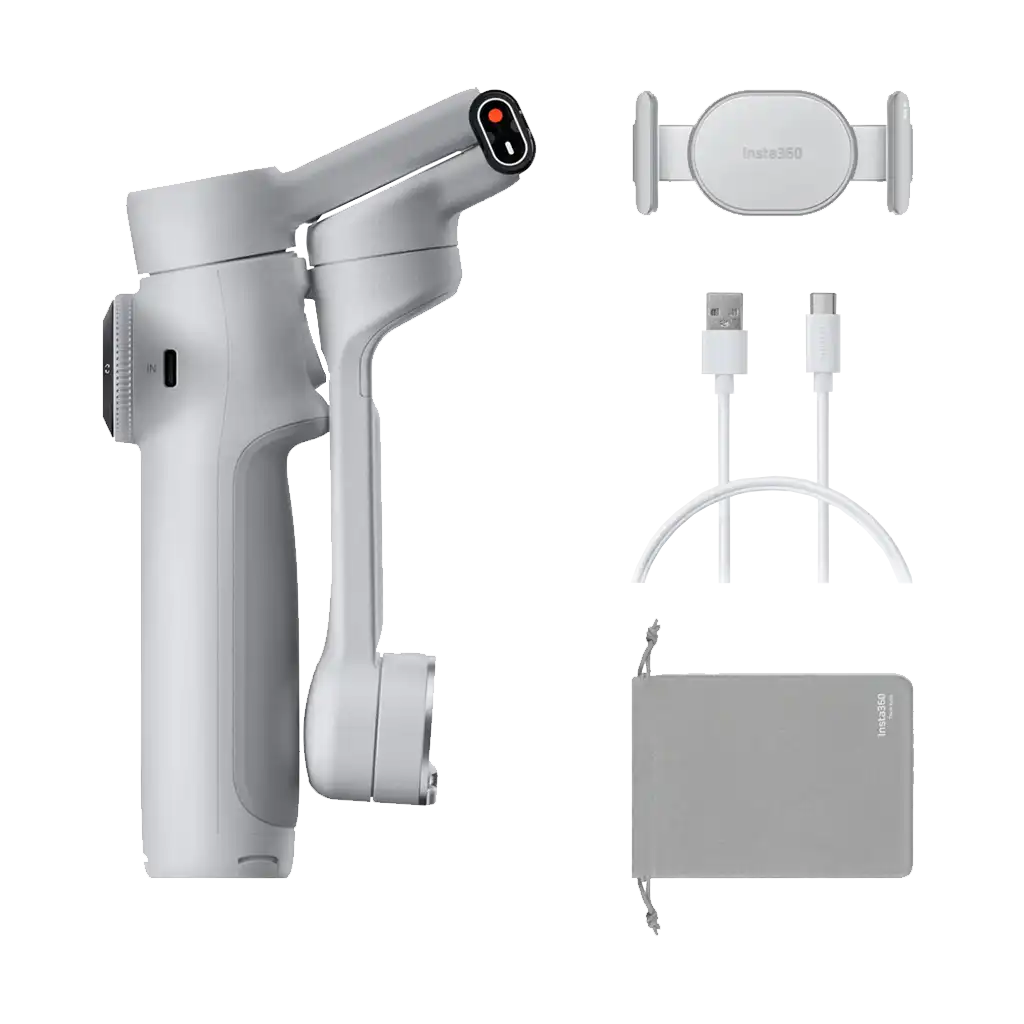 Insta360 Flow 2 Standard Bundle (Stone Gray)