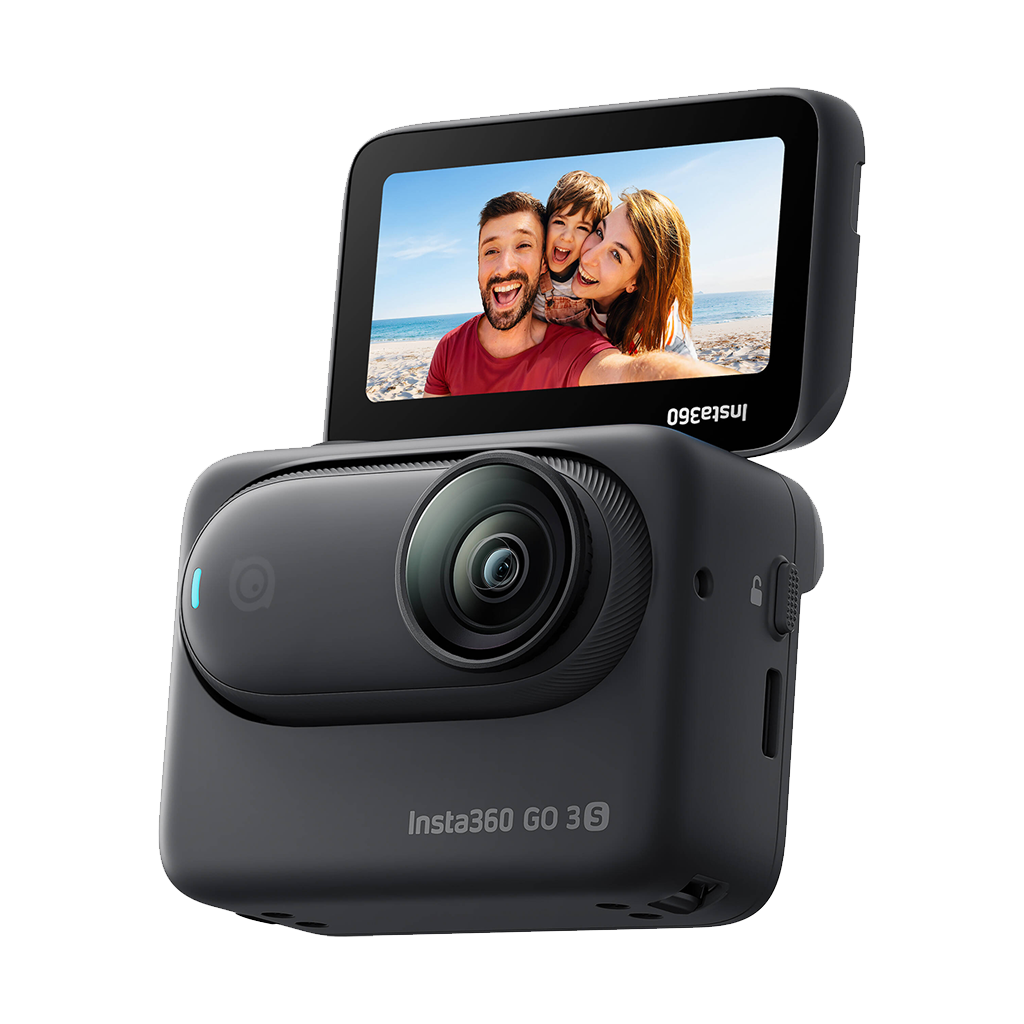Insta360 GO 3S Action Camera (128GB, Midnight Black)