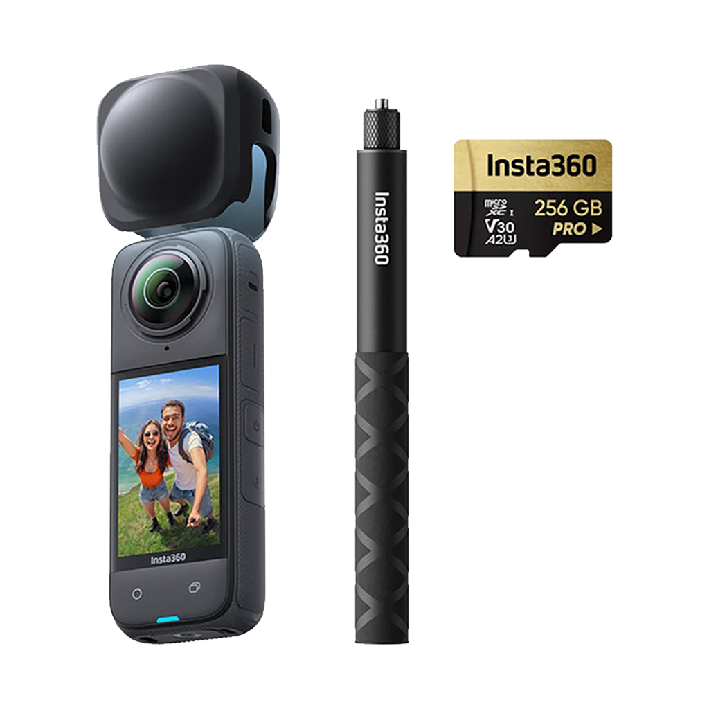 Insta360 X4 360° 8K Camera Explorer Bundle