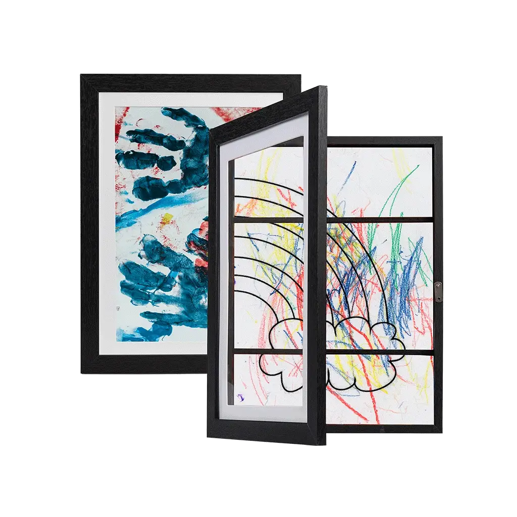 Kids Art Storage Frame (A3 - Black)