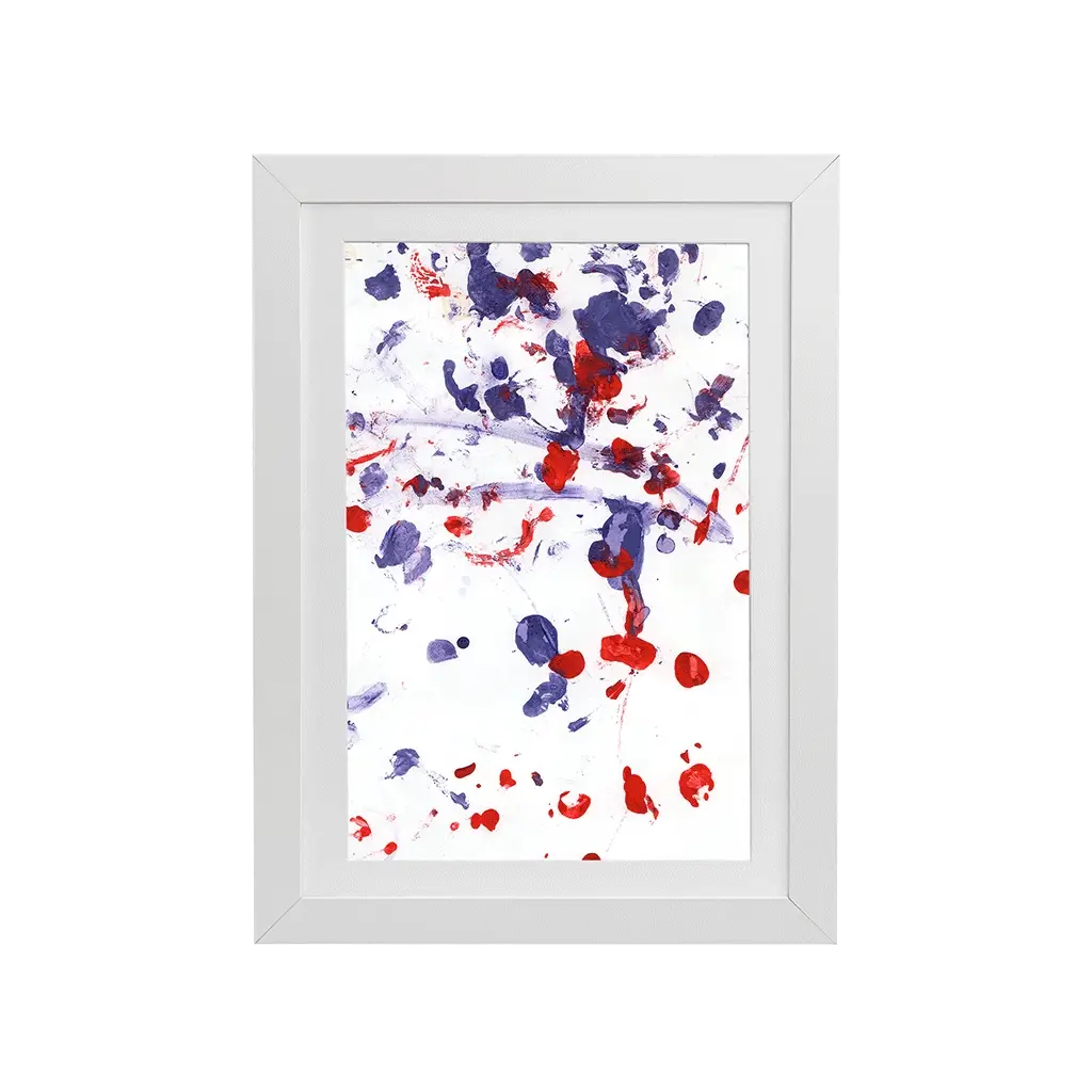 Kids Art Storage Frame (A4 - White)