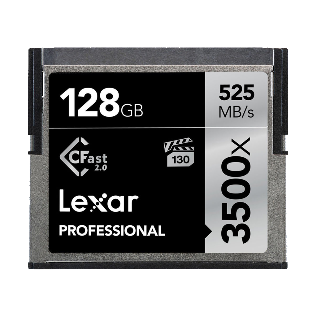 Lexar 128GB Professional 3500x CFast 2.0 Memory Card