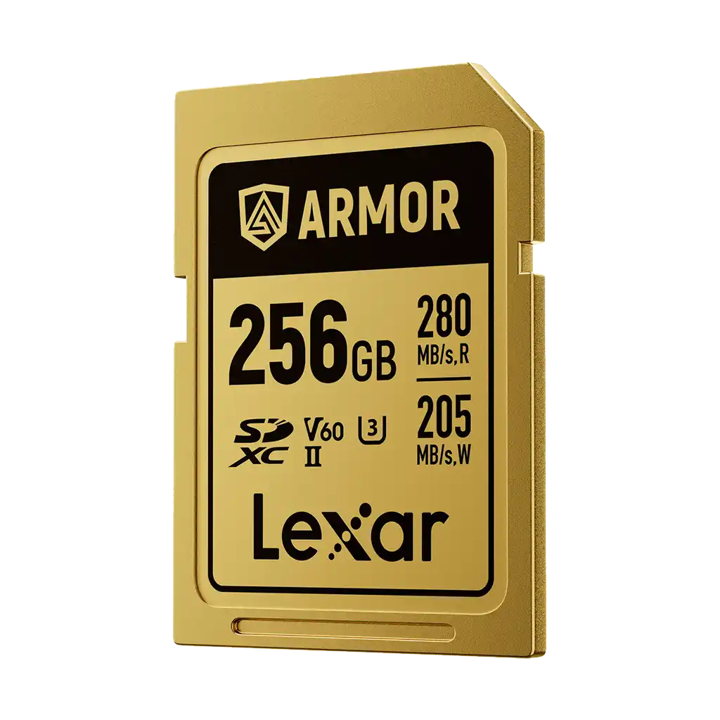 Lexar 256GB ARMOR GOLD UHS-II SDXC Memory Card