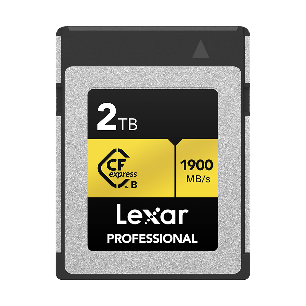 Lexar 2TB Professional CFexpress Type-B Memory Card (GOLD Series)