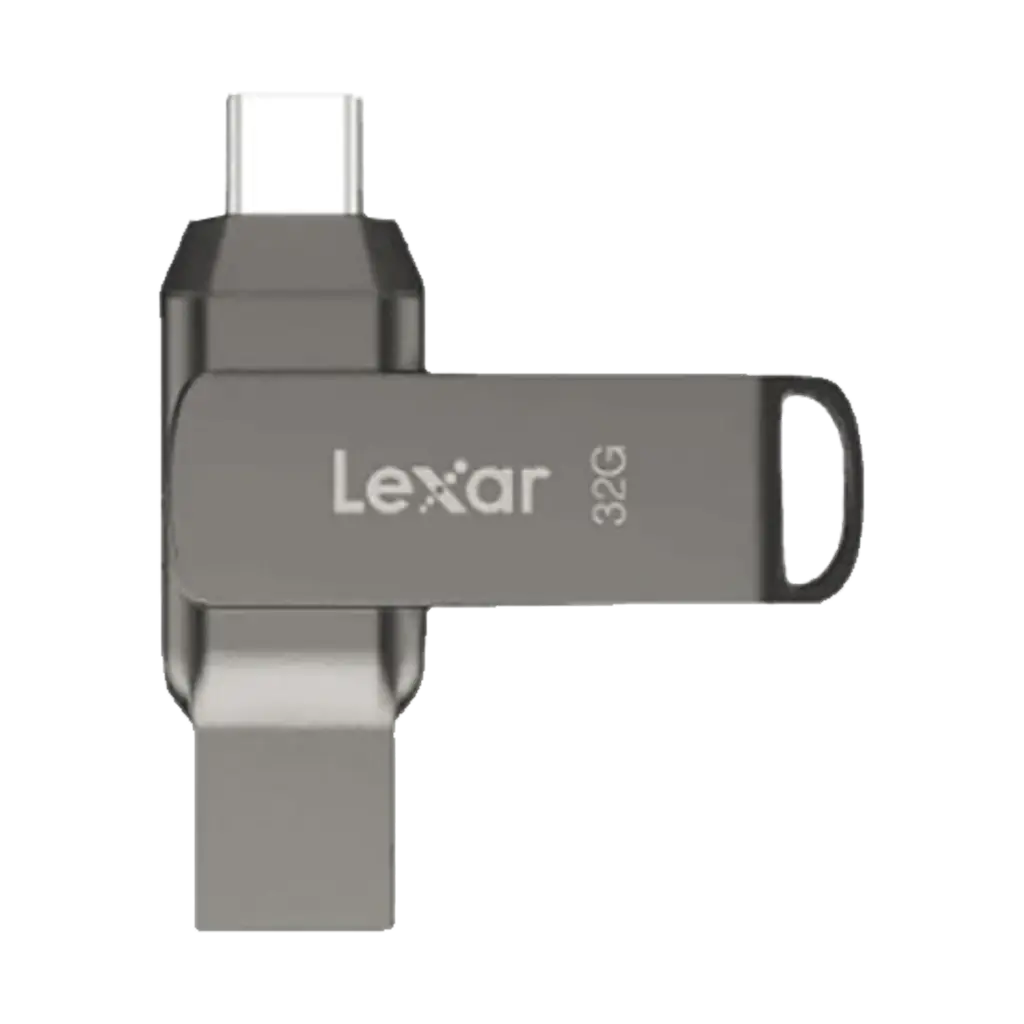 Lexar 32GB JumpDrive Dual Drive D400