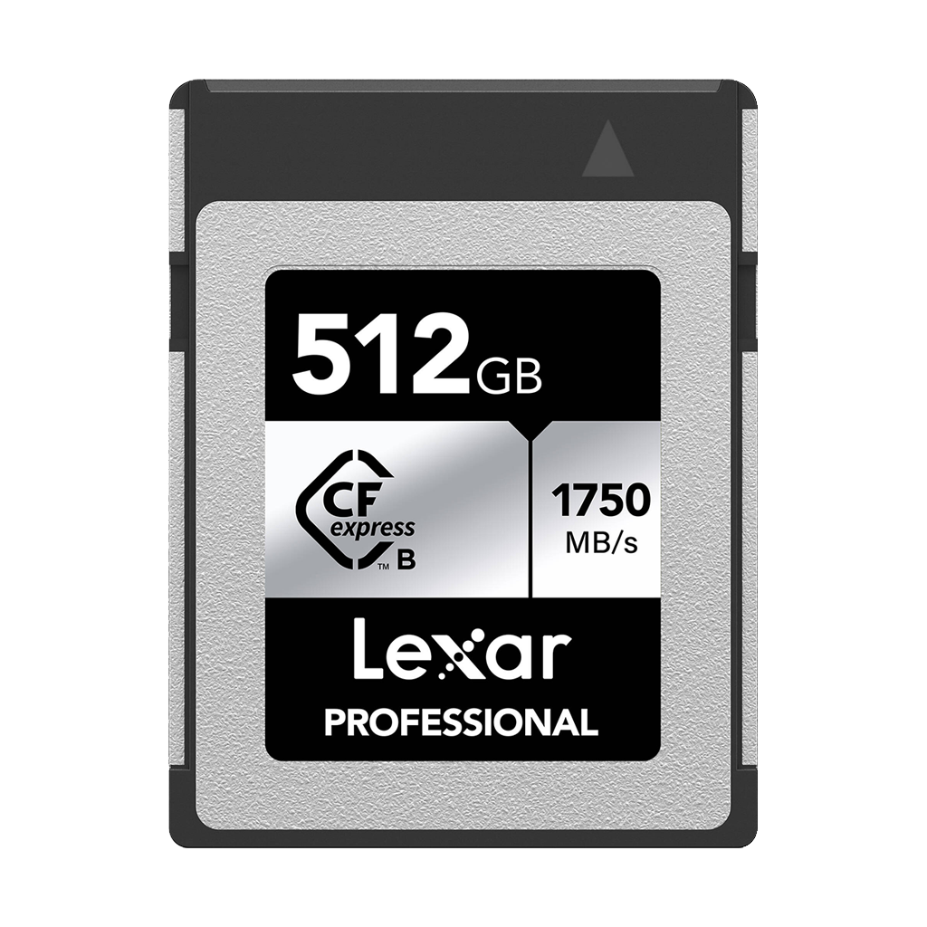Lexar 512GB Professional CFexpress Type B Card SILVER Series