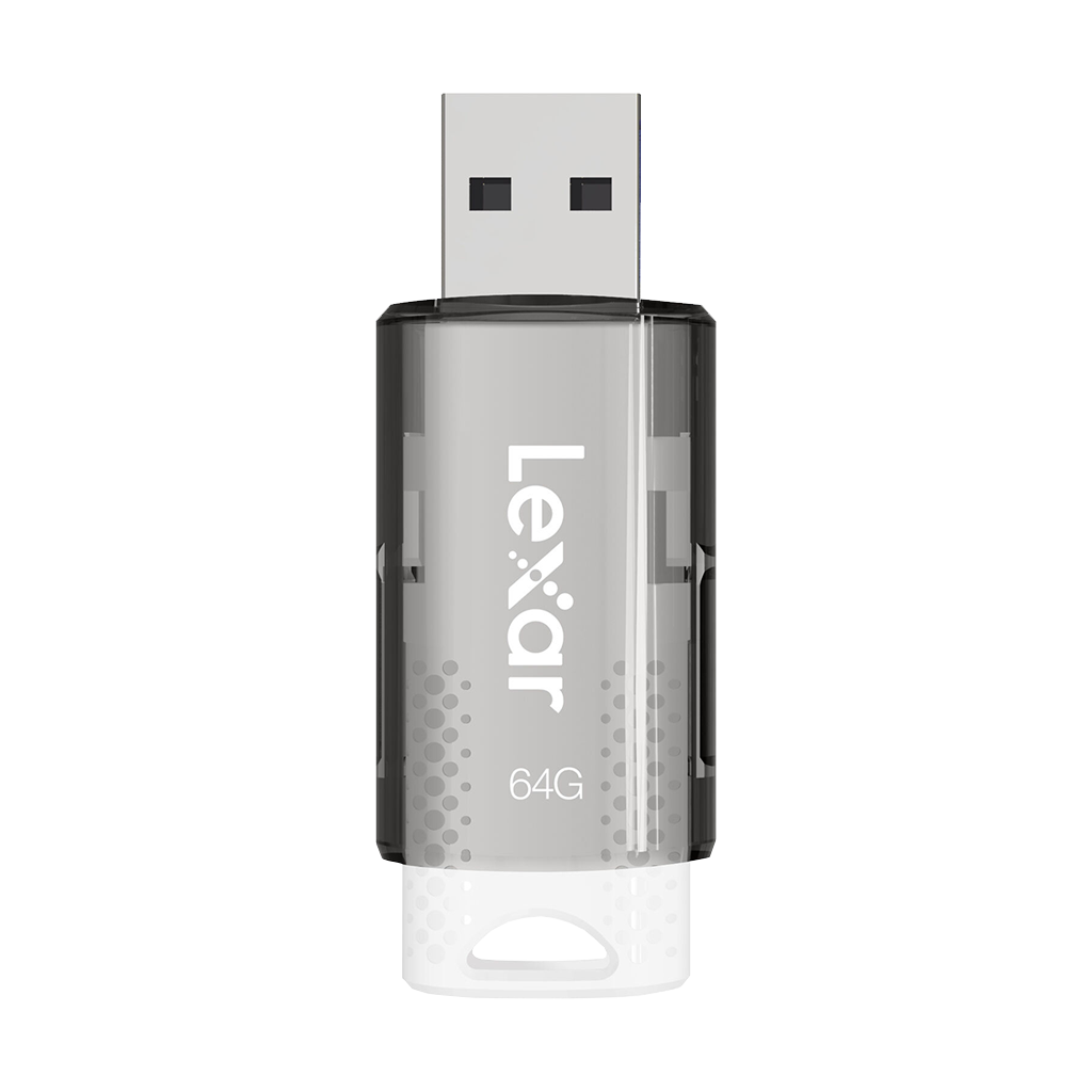 Lexar 64GB JumpDrive S60 USB 2.0 Type-A Flash Drive