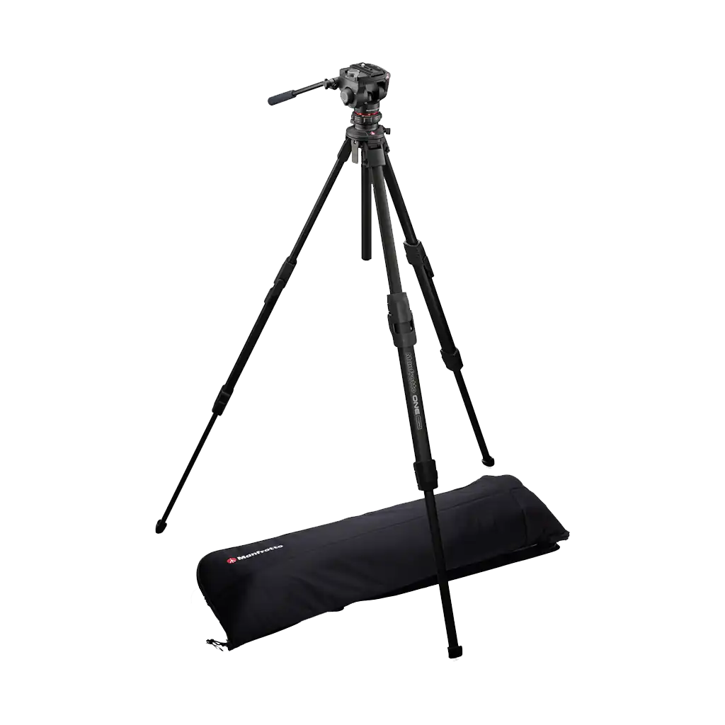 Manfrotto ONE Hybrid Aluminium Tripod with 500X Fluid Head