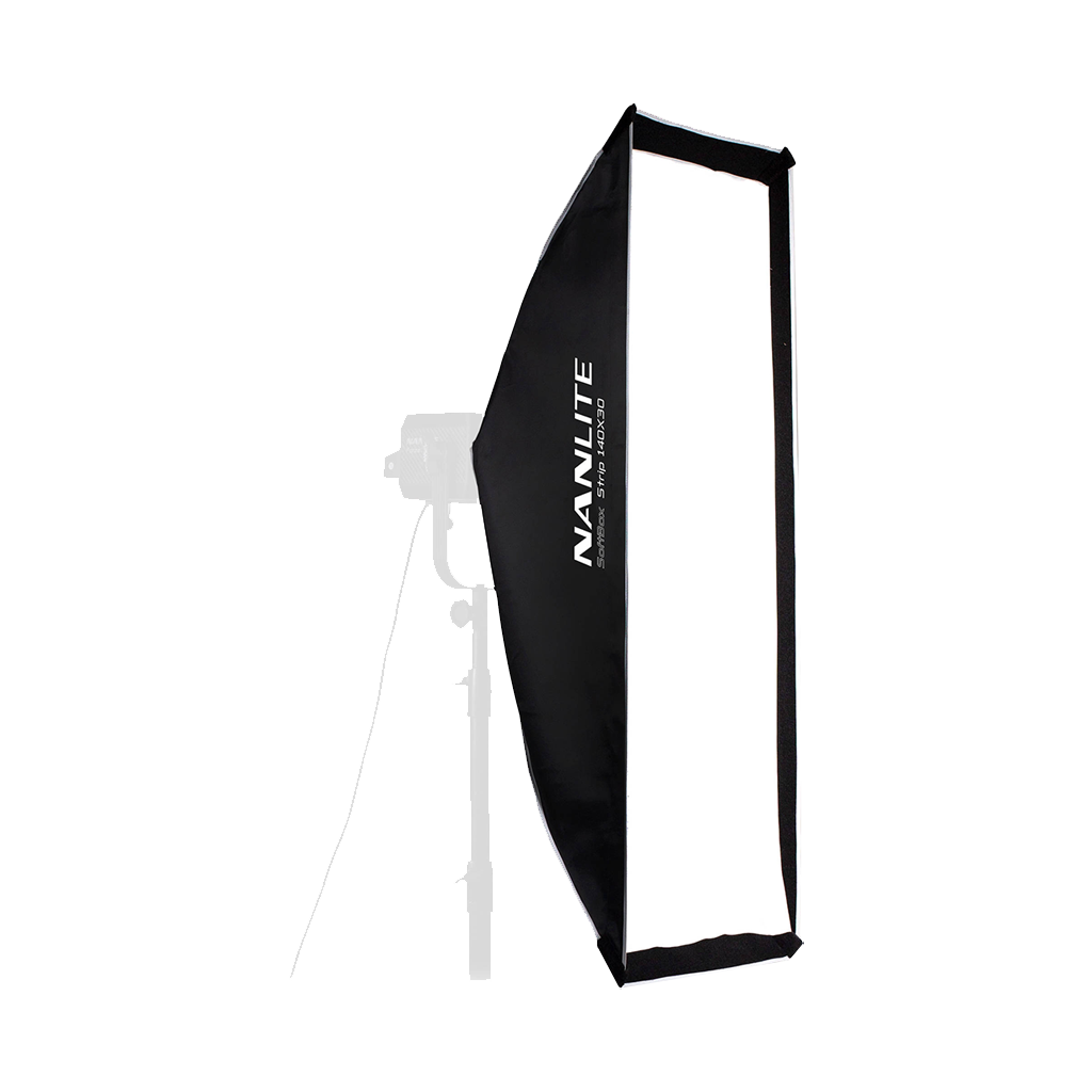 Nanlite Asymmetrical Stripbank Softbox with Bowens Mount (110x45cm)