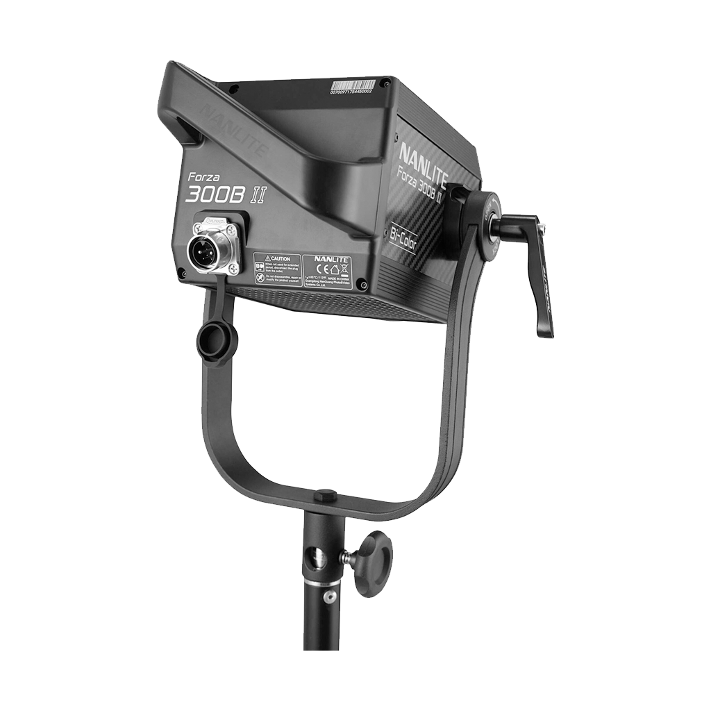 Nanlite Forza 300B II Bi-Color LED Monolight (Fresnel and Rolling Case Kit)